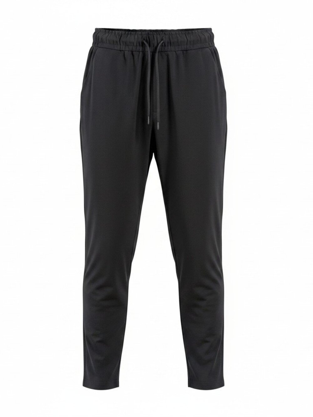 Lululemon Black Tapered Trouser Pants Drawstring Size 6 — EUC